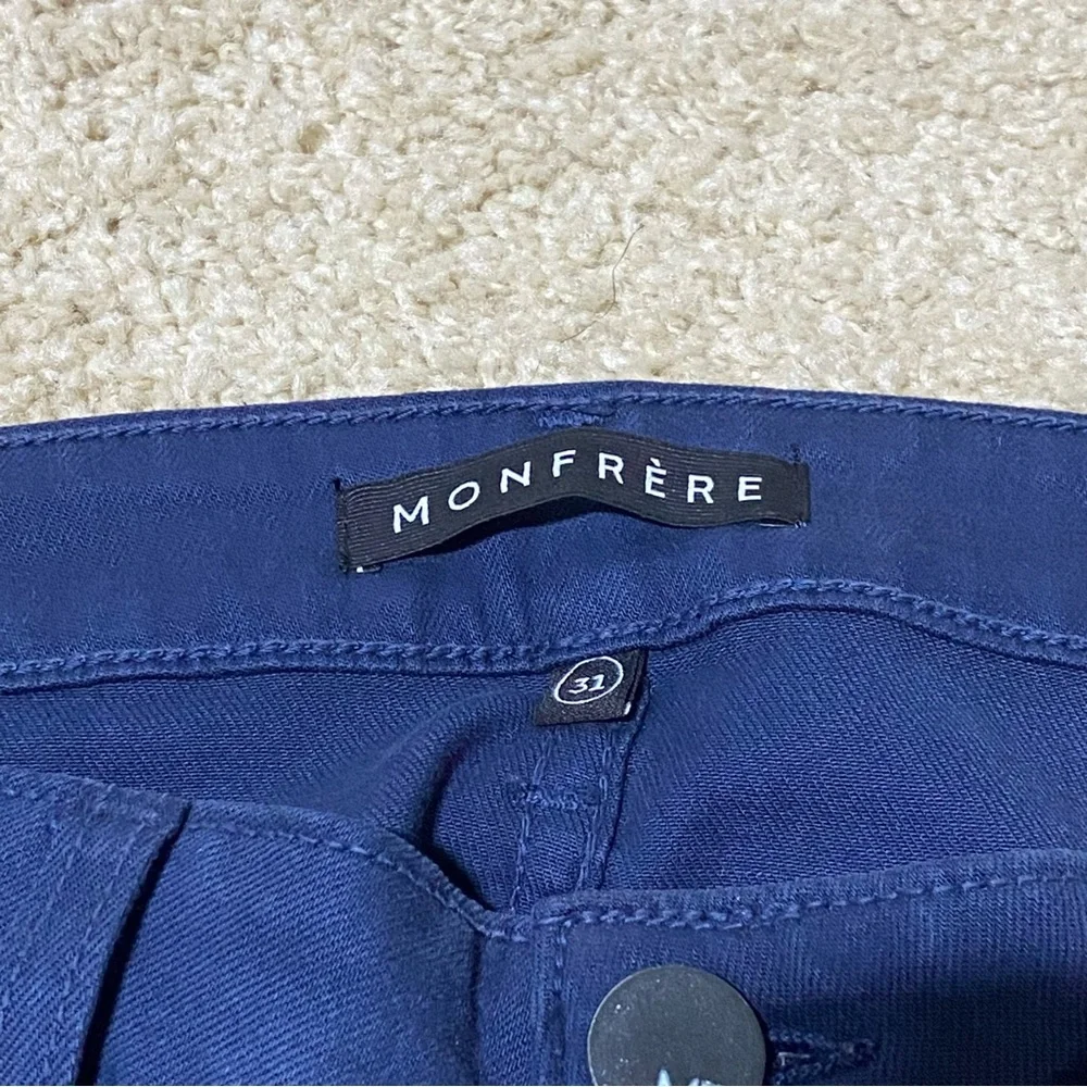 Monfrere Brando Slim Fit Jeans Soft Stretchy Japanese Denim Blue Men’s Size 31